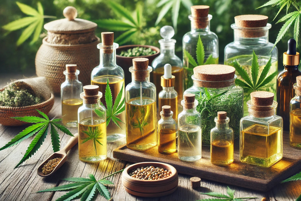 Domácí výroba konopného oleje